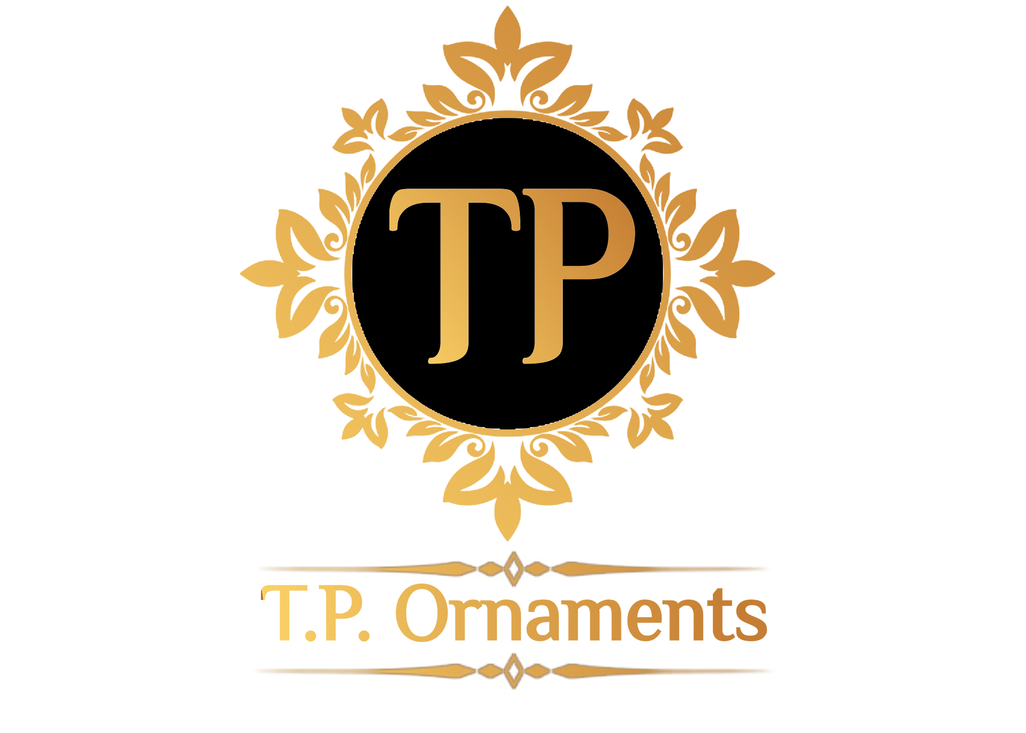 T P Ornaments Logo